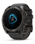 GARMIN FENIX 8 AMOLED SAPPHIRE 51 mm - чорний
