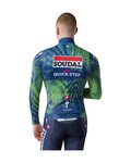 CASTELLI літній трикотаж з довгим рукавом - MID WEIGHT 2 LS TEAM SOUDAL QUICK-STEP 2026 - синій