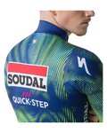 CASTELLI літній трикотаж з довгим рукавом - MID WEIGHT 2 LS TEAM SOUDAL QUICK-STEP 2026 - синій