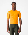 CASTELLI джерсі з коротким рукавом - ESPRESSO - помаранчевий