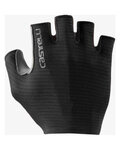 CASTELLI рукавички без пальців - ESPRESSO - чорний