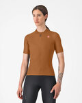 CASTELLI джерсі з коротким рукавом - LIBERA 2 - коричневий