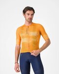 CASTELLI джерсі з коротким рукавом - CLIMBER'S A/C - помаранчевий