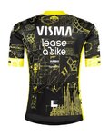 RAPIDGEAR джерсі з коротким рукавом - REPLICA VISMA TDF26 - чорний/жовтий