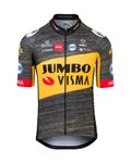 AGU джерсі з коротким рукавом - JUMBO-VISMA 2021 TDF - чорний/жовтий