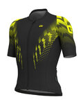 ALÉ джерсі з коротким рукавом - PRO RACE - чорний/жовтий