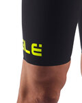 ALÉ нагрудні шорти - PRO RACE - чорний/жовтий