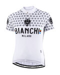 BIANCHI MILANO джерсі з коротким рукавом - CROSIA LADY - білі/сірий