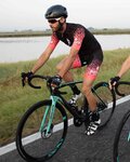 BIANCHI MILANO джерсі з коротким рукавом - PEDASO - рожевий/чорний