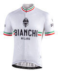BIANCHI MILANO джерсі з коротким рукавом - ISALLE - білі