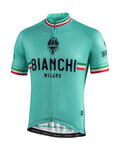 BIANCHI MILANO джерсі з коротким рукавом - ISALLE - синій