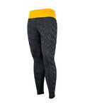 BIOTEX довгі штани без підтяжків - ENERGY - чорний/жовтий