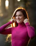 BIOTEX футболка з довгим рукавом - POWERFLEX LADY - рожевий