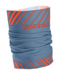 CASTELLI краватка - ARRIVO 3 THERMO - помаранчевий/синій