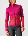 CASTELLI зимова футболка з довгим рукавом - SORPRESA LADY WINTER - рожевий