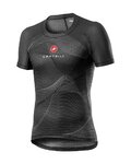 CASTELLI футболка з коротким рукавом - PRO MESH - чорний