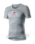 CASTELLI футболка з коротким рукавом - PRO MESH - сірий