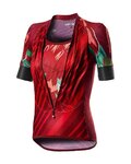CASTELLI джерсі з коротким рукавом - CLIMBER'S LADY - червоний