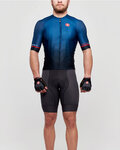 CASTELLI джерсі з коротким рукавом - AERO RACE 6.0 - синій