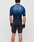 CASTELLI джерсі з коротким рукавом - AERO RACE 6.0 - синій