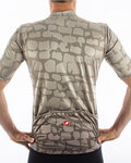 CASTELLI джерсі з коротким рукавом - PAVE' - коричневий