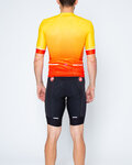 CASTELLI джерсі з коротким рукавом і шорти - AERO RACE - жовтий/чорний