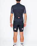 CASTELLI джерсі з коротким рукавом і шорти - ENTRATA II - чорний