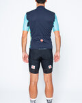 CASTELLI джерсі з коротким рукавом і шорти - ENTRATA II - чорний/синій