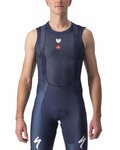 CASTELLI футболка без рукавів - SOUDAL QUICK-STEP - синій
