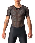 CASTELLI футболка з коротким рукавом - CORE MESH 3 - чорний