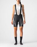 CASTELLI нагрудні шорти - VELOCISSIMA 3 LADY - чорний