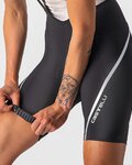 CASTELLI нагрудні шорти - VELOCISSIMA 3 LADY - чорний