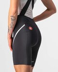 CASTELLI нагрудні шорти - VELOCISSIMA 3 LADY - чорний