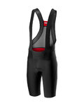 CASTELLI нагрудні шорти - PREMIO 2.0 - чорний