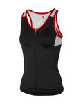 CASTELLI безрукавний - SOLARE LADY - чорний/білі/червоний
