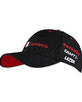 шапка - SUNWEB 2019 PODIUM - чорний/червоний