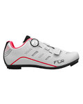 велосипедне взуття - F-22 - білі/рожевий