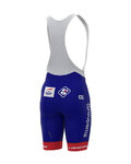 ALÉ нагрудні шорти - GROUPAMA FDJ 2022 - червоний/білі/синій