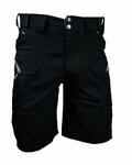 HAVEN шорти без нагрудника - CUBES BLACKIES - чорний
