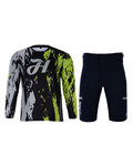 HOLOKOLO MTB джерсі та штани - TYRE MTB LONG - сірий/зелений/чорний