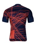 HOLOKOLO джерсі з коротким рукавом - CLASH - червоний/синій