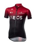 CASTELLI джерсі з коротким рукавом - INEOS 2020 KIDS - червоний/чорний