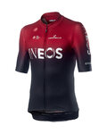 CASTELLI джерсі з коротким рукавом - TEAM INEOS 2019 - чорний/червоний