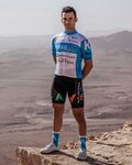 KATUSHA SPORTS джерсі з коротким рукавом - ISRAEL 2020 - світло-блакитний/білі