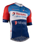 NALINI джерсі з коротким рукавом - DIRECT ENERGIE 2021 - червоний/синій/білі