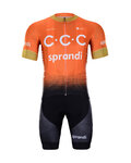 BONAVELO джерсі з коротким рукавом і шорти - CCC 2020 - помаранчевий/чорний