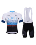 BONAVELO джерсі з коротким рукавом і шорти - SLOVAKIA - білі/червоний/синій/чорний