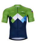 BONAVELO джерсі з коротким рукавом - SLOVENIA - синій/зелений