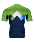 BONAVELO джерсі з коротким рукавом - SLOVENIA - синій/зелений