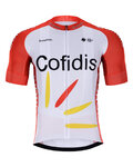 BONAVELO джерсі з коротким рукавом - COFIDIS 2021 - білі/червоний